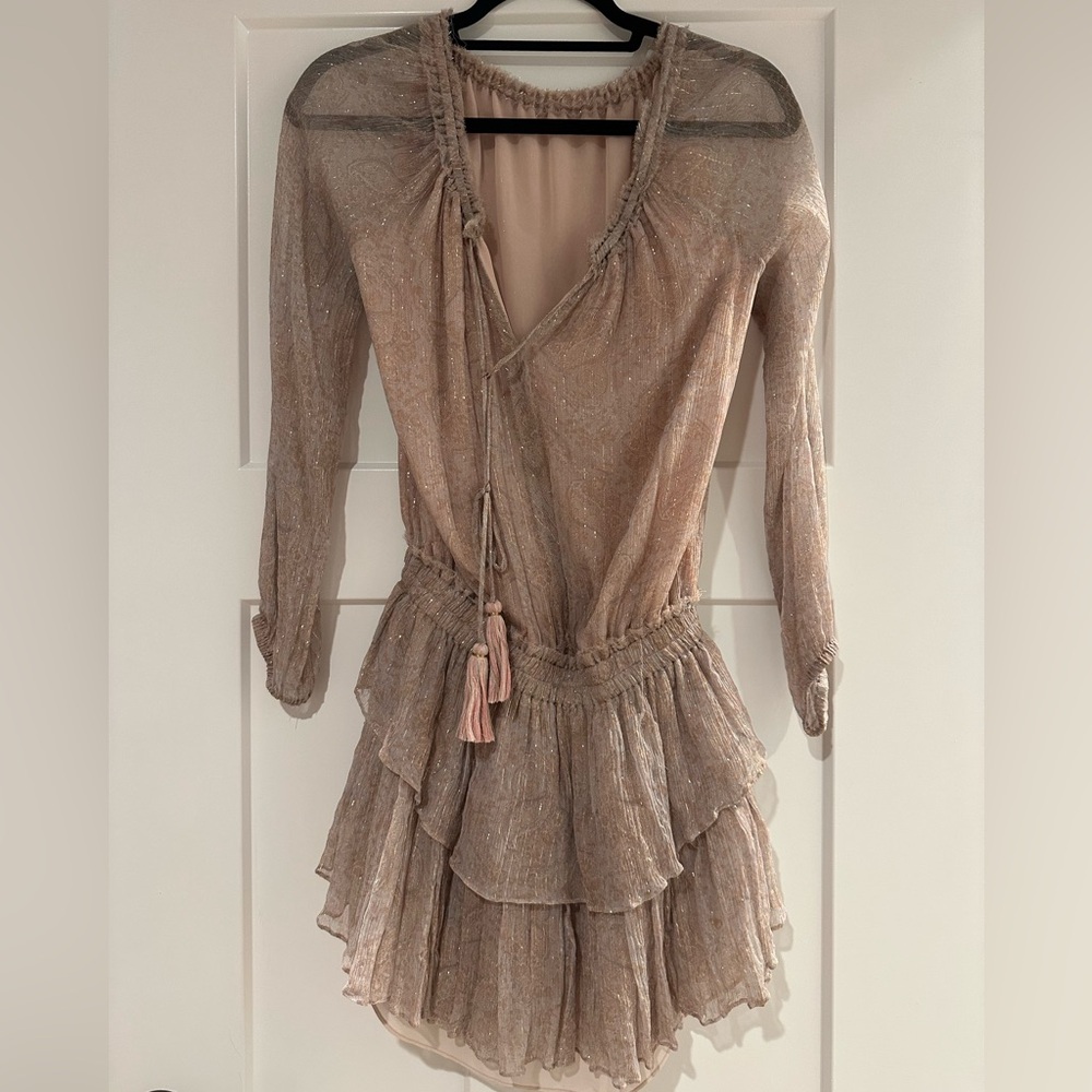 LoveShackFancy Ruffle Dress - size small